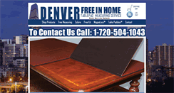 Desktop Screenshot of denvertablepads.com